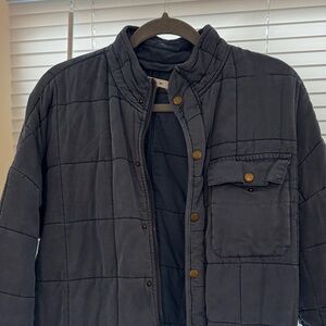 O'Neill Quilted Puffer Jacket - Dark Gray